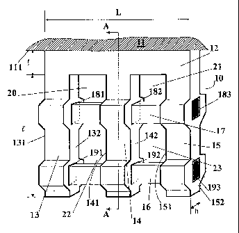 A single figure which represents the drawing illustrating the invention.